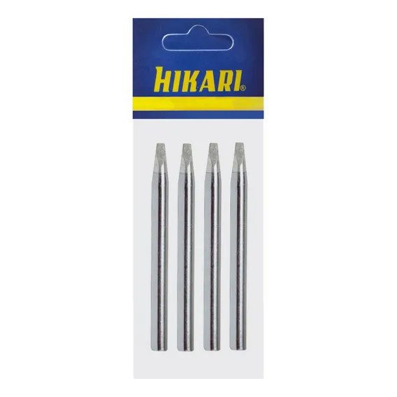 Kit 4 Ponta Fenda Ferro Solda Hikari Sc-40 / Power 40 21k202 110v/220v Foto 1
