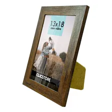 Kit 4 Porta Retrato 13x18 Decorativo Gravata Com Vidro Foto Cor Tabaco Foto mini 2