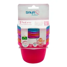 Kit 4 Potes Papinha E Alimentos Multiuso Sana Babies® 133ml Foto  mini 1