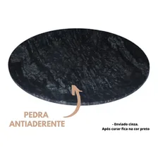 Kit 4 Pratos Rasos De Pedra Sabão 24 Cm Foto mini 3