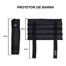 Kit 4 Protetor Acolchoado Barra Agachamento Musculação Foto mini 3