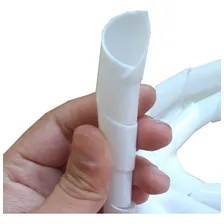 Kit 4 Protetor Cabos Espiral 20mm X 2 M Branco Beltools Foto mini 1