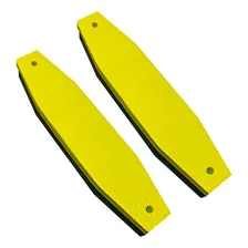 Kit 4 Protetor De Parachoque Batente Garagem Estacionamento Cor Preto E Amarelo Foto mini 1