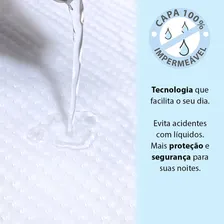 Kit 4 Protetor Impermeável Travesseiro 100% Silencioso 50x70 Foto mini 4