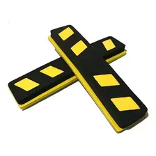 Kit 4 Protetores Para-choque Garagem Estacionamento Em Eva Foto mini 2