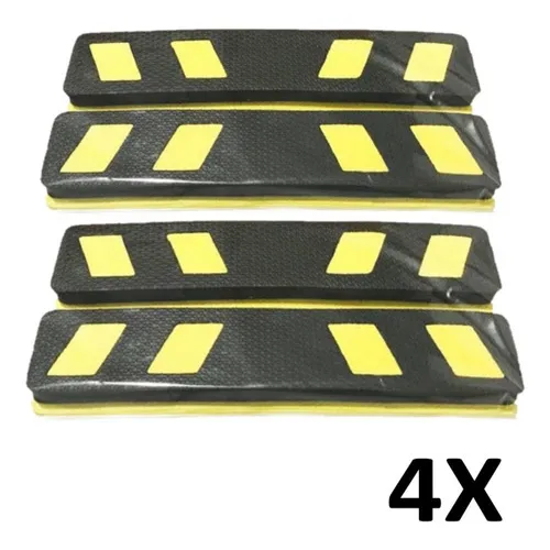 Kit 4 Protetores Para-choque Garagem Estacionamento Em Eva Foto 1