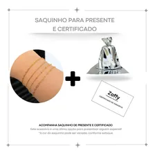 Kit 4 Pulseiras Folheadas A Ouro 18k Premium Conjunto Foto mini  2
