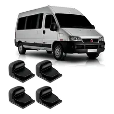 Kit 4 Puxador Trinco Trava De Vidro Baixo Ducato 2012 A 2018 Foto mini 3