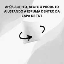 Kit 4 Refil Almofada LariBaby Super Macio Enchimento Fibra Siliconada 50x50 cm Branco 100% Silicone Foto mini 4