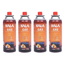 Kit 4 Refil Cartucho Gás Butano Maçarico Fogareiro 227g Kala Foto mini  2