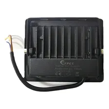 Kit 4 Refletor Holofote Led 30w Branco Frio Ip67 Jardim Carcaça Preto Luz Branco-frio Foto mini 3