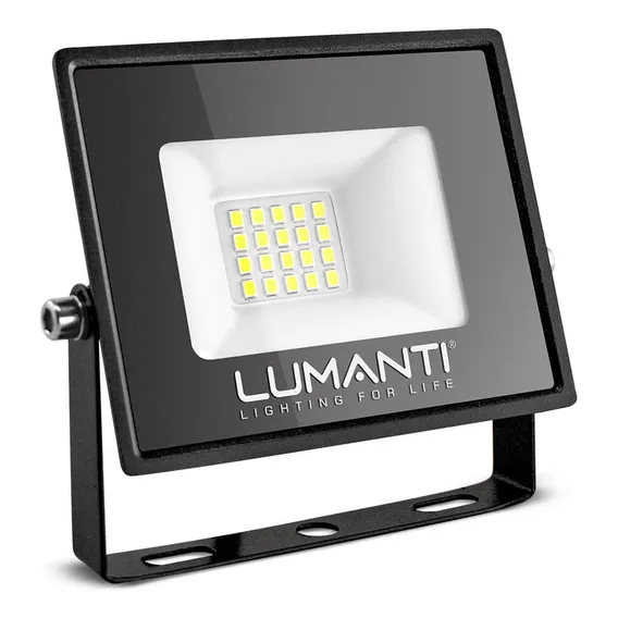 Kit 4 Refletores Led Retangular Ip65 30w 3000k Lumanti Foto 1