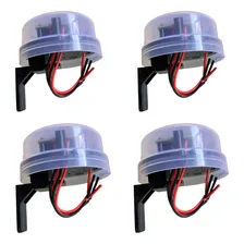 Kit 4 Relé Fotocélula Corujito Bivolt Qualitronix Qr51 Fácil 110v/220v Foto mini 1