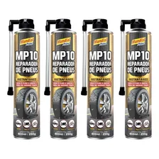 Kit 4 Reparador De Pneu Spray Instantâneo Mundial Prime 400ml Foto  mini 1