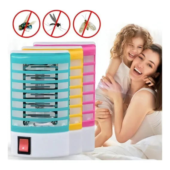 Kit 4 Repelente Eletr么nico Led Mata Mosquito Pernilongo Voltagem Bivolt Foto 1