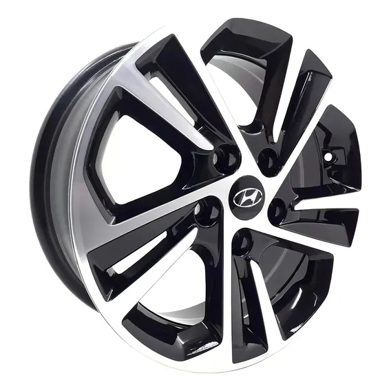 Kit 4 Rodas Aro 16x6 Hyundai Creta 2020 5x114,3 Bd Brw 1470 Foto 1