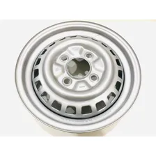 Kit 4 Rodas De Ferro Aro 15 Fusca Itamar Karmann Ghia Vw Cor Prata Foto mini 2