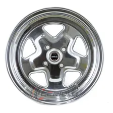 Kit 4 Rodas Weld Pro Star R15 Polidas + Bicos Cor Polida Foto mini 1