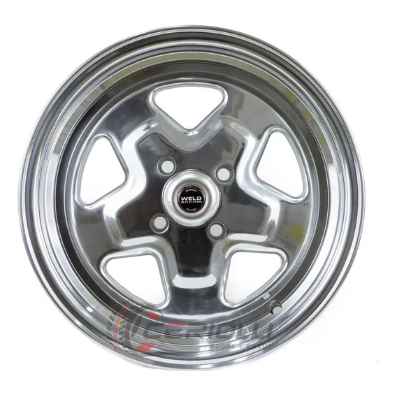 Kit 4 Rodas Weld Pro Star R15 Polidas + Bicos Cor Polida Foto 1