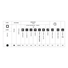 Kit 4 Rodinhas 50mm P/moveis Chapa 38x38 Preto Silicone Pu Foto mini 4