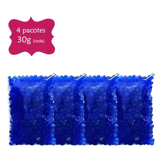 Kit 4 Sachês Silica Gel Desumidificador Aparelho Auditivo Foto 1