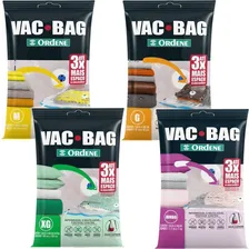 Kit 4 Saco Vácuo Vac Bag Ordene Médio Grande Extra Gde Jumbo Foto mini 1