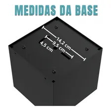 Kit 4 Spot Plafon Sobrepor De Teto Direcionável Par 30 Estrutura Preto Foto mini 4