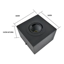Kit 4 Spot Sobrepor Teto Beiral Para Lampada Par20 Estrutura Branco 110V/220V Foto mini 4