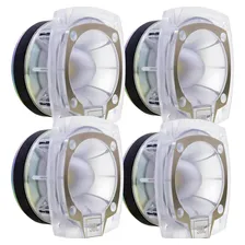 Kit 4 Super Tweeter Jbl Selenium St330 Poly Trio 125w 8 Ohms Cor Branco Transparente Foto mini 1