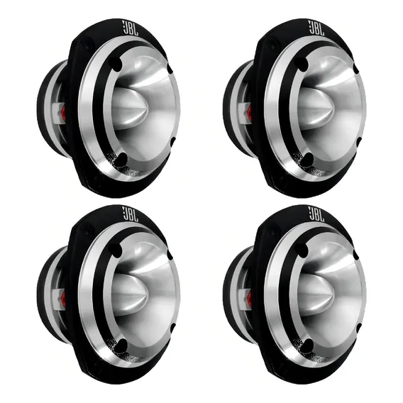 Kit 4 Super Tweeters Selenium Jbl St450 Trio 600w Rms 8 Ohms Cor Prateado Foto 1