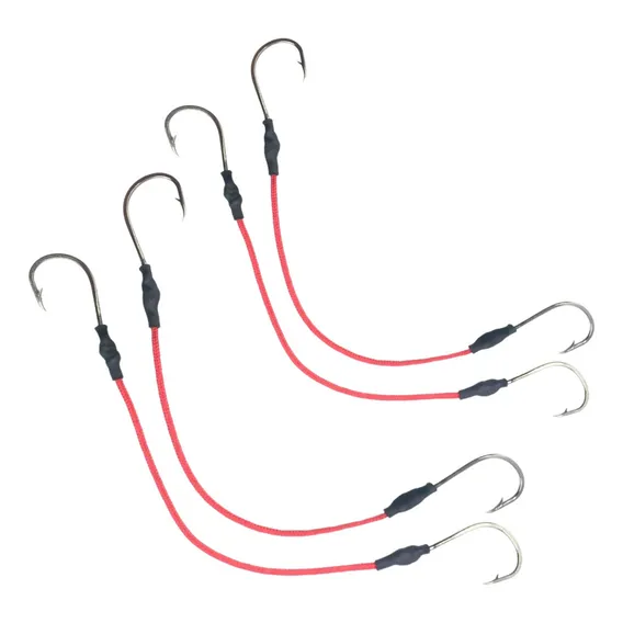 Kit 4 Suporte Hook Anzois Para Jumping Jig Spinner Chinu N°9 Foto 1