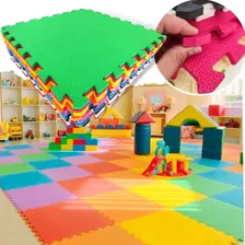 Kit 4 Tapete Infantil Emborrachado Eva Quarto 50x50cm 10mm Foto mini 4