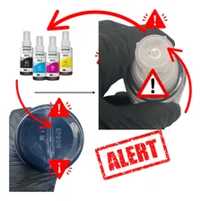 Kit 4 Tinta Epson 664 Impressoras L365 L375 L395 L380 L220 Tinta Mix Foto mini 2