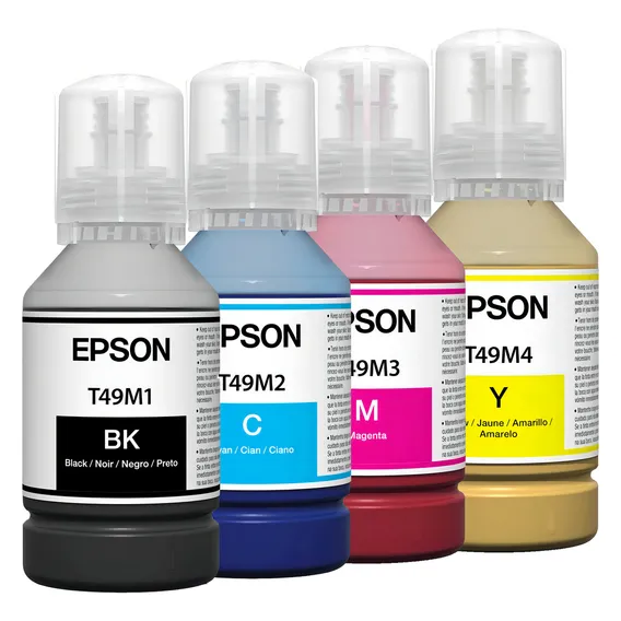 Kit 4 Tintas Sublimaticas T49m Ultrachrome Epson F570 F170 Foto 1
