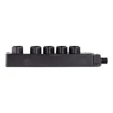 Kit 4 Tomada Barra 5 Posições Régua Extensão 20a Margirius Cor Preto Foto mini  2