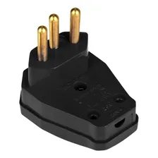 Kit 4 Tomada Barra Quadrupla 20a + Plugue Macho 20a 3 Pinos Foto mini  3