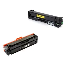 Kit 4 Toner 201a Cf400 Cf401 Cf402 Cf403 M277dw M252dw M252 Tinta Preto/ciano/magenta/amarelo Foto mini 2