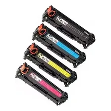Kit 4 Toner 201a Cf400 Cf401 Cf402 Cf403 M277dw M252dw M252 Tinta Preto/ciano/magenta/amarelo Foto mini 4