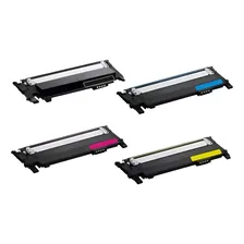 Kit 4 Toner 406s C410 C460 Clp365 Clx3305 Compatível Tinta Preto/ciano/magenta/amarelo Foto mini  2