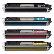 Kit 4 Toner CompatÃvel 1025 - Ce310/ce311/ce312/ce313 Foto mini 1