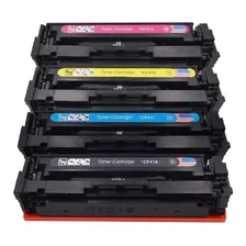 Kit 4 Toner Compativel 410x Cf410x Cf411x Cf412x Cf413x Tinta Black, Cyan, Magenta, Yellow Foto mini 1