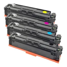 Kit 4 Toner Compativel com HP Cb540 Cb541 Cb542 Cb543 Genéricos 125a Cm1312 Cp1215 Cp1515 Cp1518ni Cores Cor Preto Ciano Amarelo e Magenta Foto mini 1