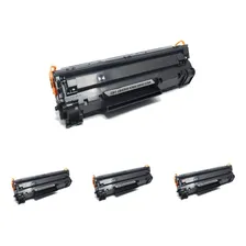 Kit 4 Toners 435/436/85a Compatível 1102 | 1132 Tinta Preto Foto  mini 1