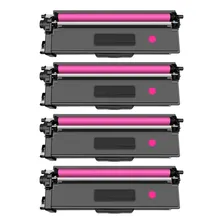 Kit 4 Toners Compativel Tn316 Tn319 Tn329 8250 8350 6k Tinta Magenta / Vermelho Foto mini 1