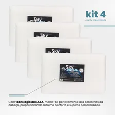 Kit 4 Travesseiros Nasa Nap Galaxy Viscoelástico Foto mini  2
