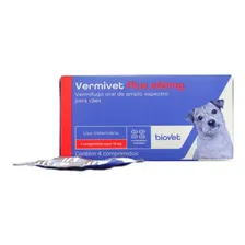 Kit 4 Vermivet Plus 660mg C/ 4 Comprimidos- Biovet Foto mini 4