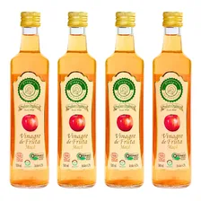 Kit 4 Vinagre De Maçã Orgânico Acidez 4,2% São Francisco 500ml Foto mini 1