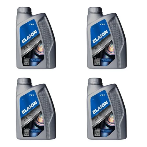 Kit 4 x 1 Lt Oleo Elaion 5w30 Fs530 100% Sintético YPF Api Sn Foto 1