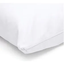 Kit 40 Capas Protetora Impermeável De Travesseiro Nura 70x50 Cor Branco Foto mini  3