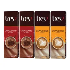 Kit 40 Capsulas Chocolate Cappuccino Cafeteira Tres Corações Foto  mini 1